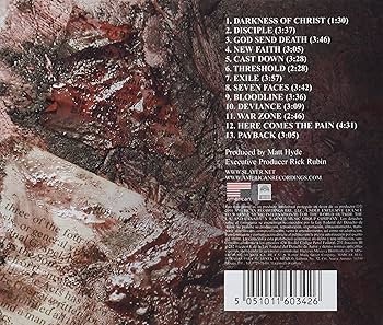 Slayer GOD HATES US ALL サイン入りCD Slayer GOD HATES US ALL サイン入りCD